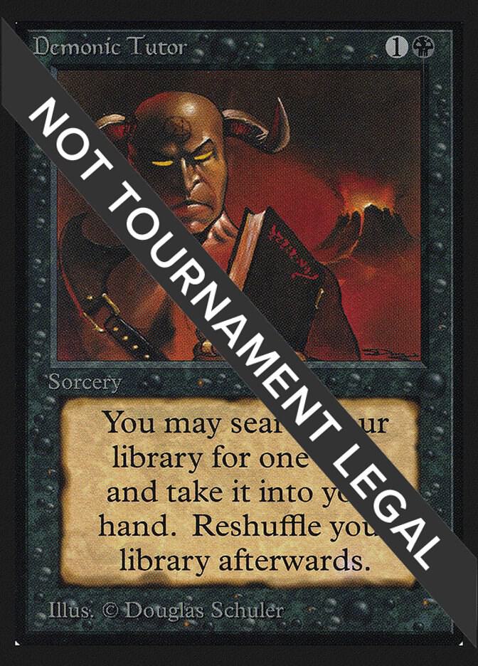 Demonic Tutor (IE) card image