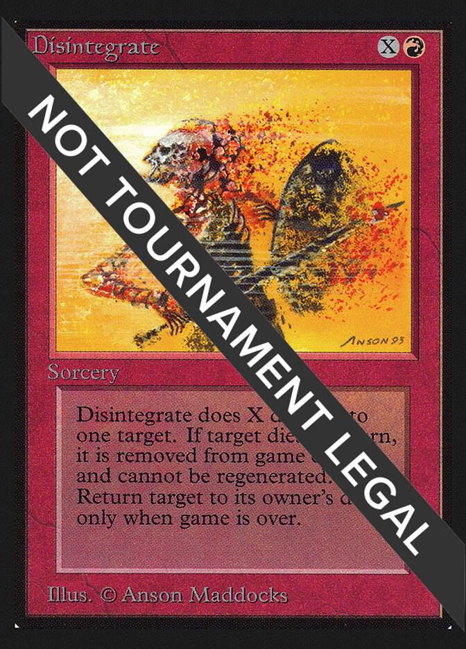 Disintegrate (IE) card image