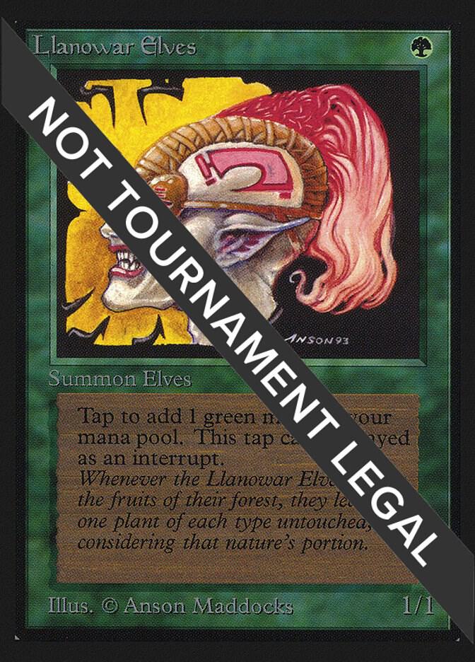 Llanowar Elves (IE) card image