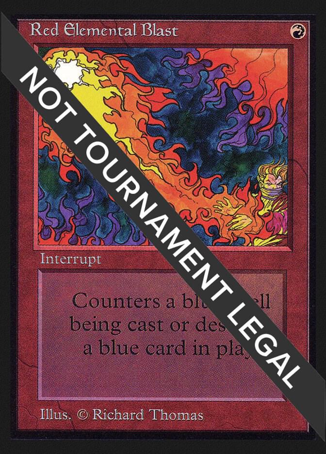 Red Elemental Blast (IE) card image