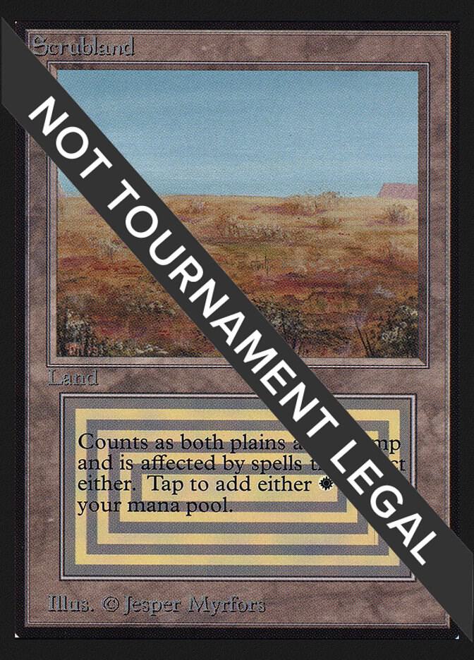 Scrubland (IE) card image