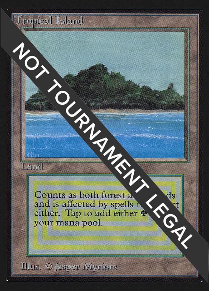 Tropical Island (IE) card image