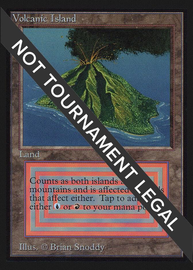 Volcanic Island (IE) card image
