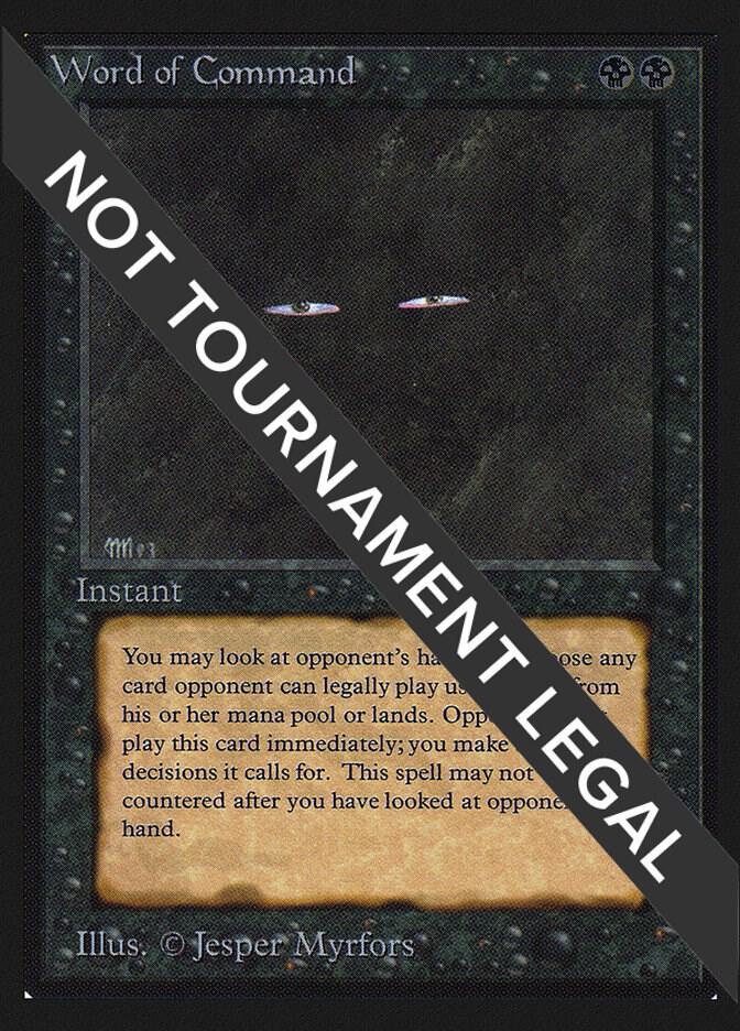 Word of Command (IE) card image