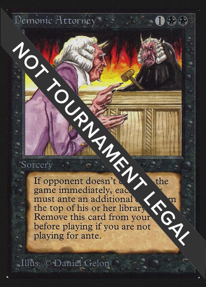 Demonic Attorney (CE) card image