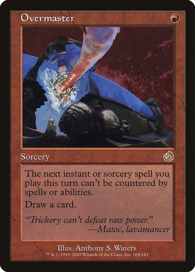 Overmaster card image
