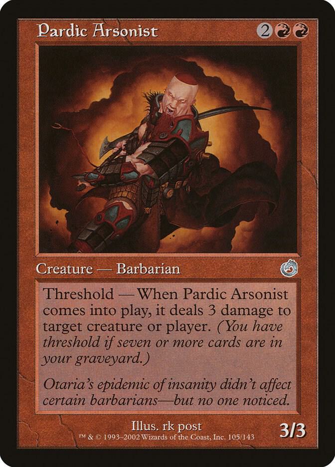 Pardic Arsonist card image