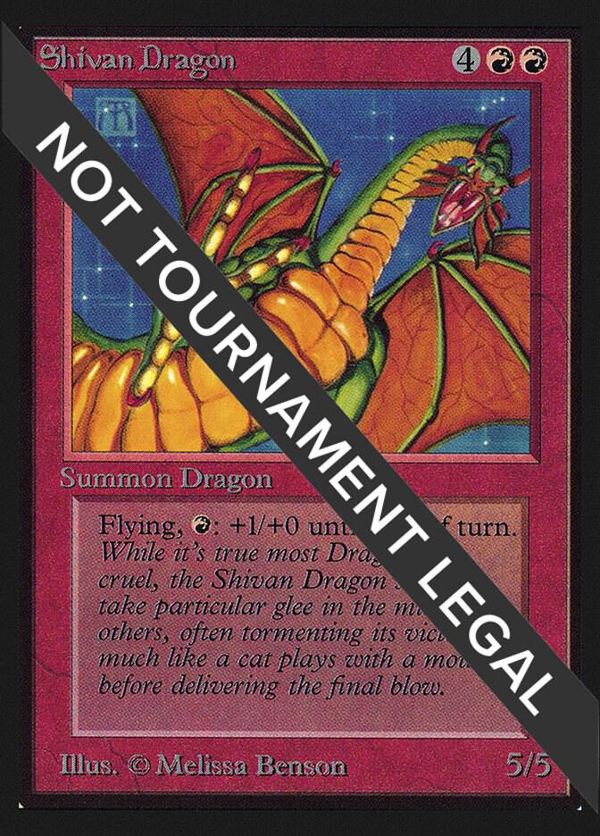 Shivan Dragon (CE) card image