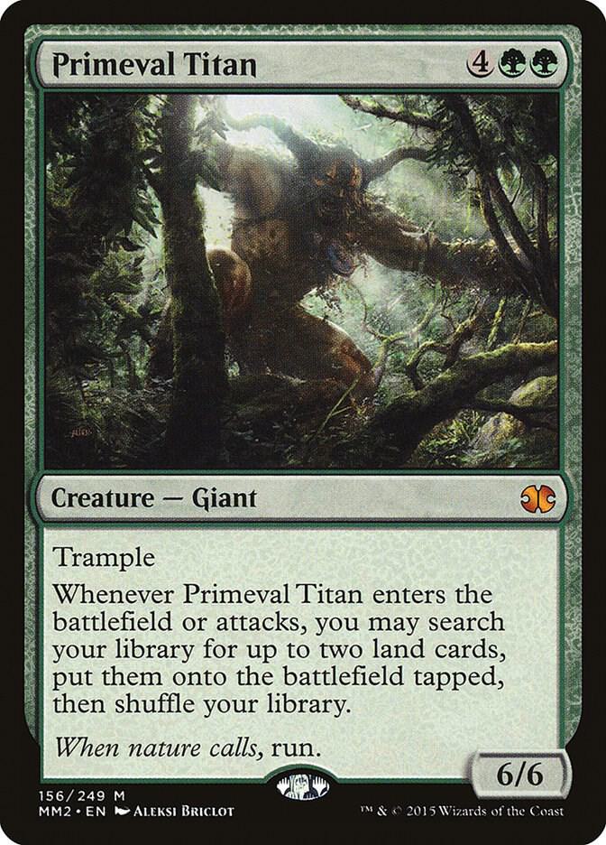 Primeval Titan card image