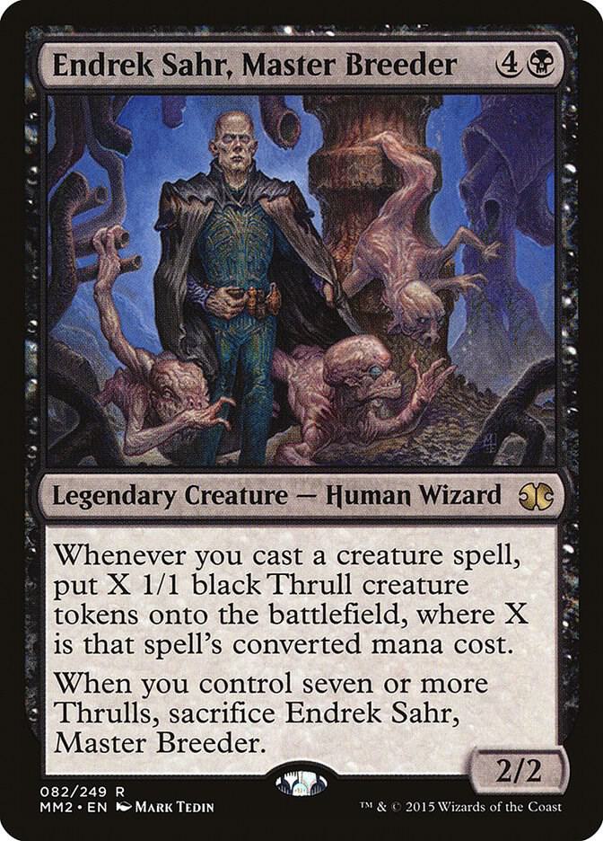 Endrek Sahr, Master Breeder card image
