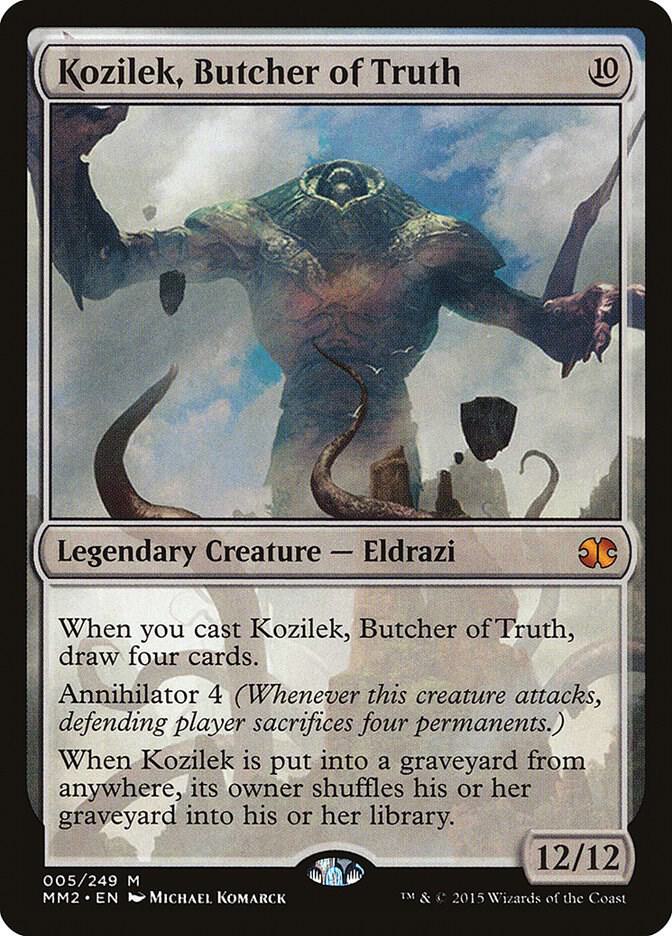 Kozilek, Butcher of Truth card image