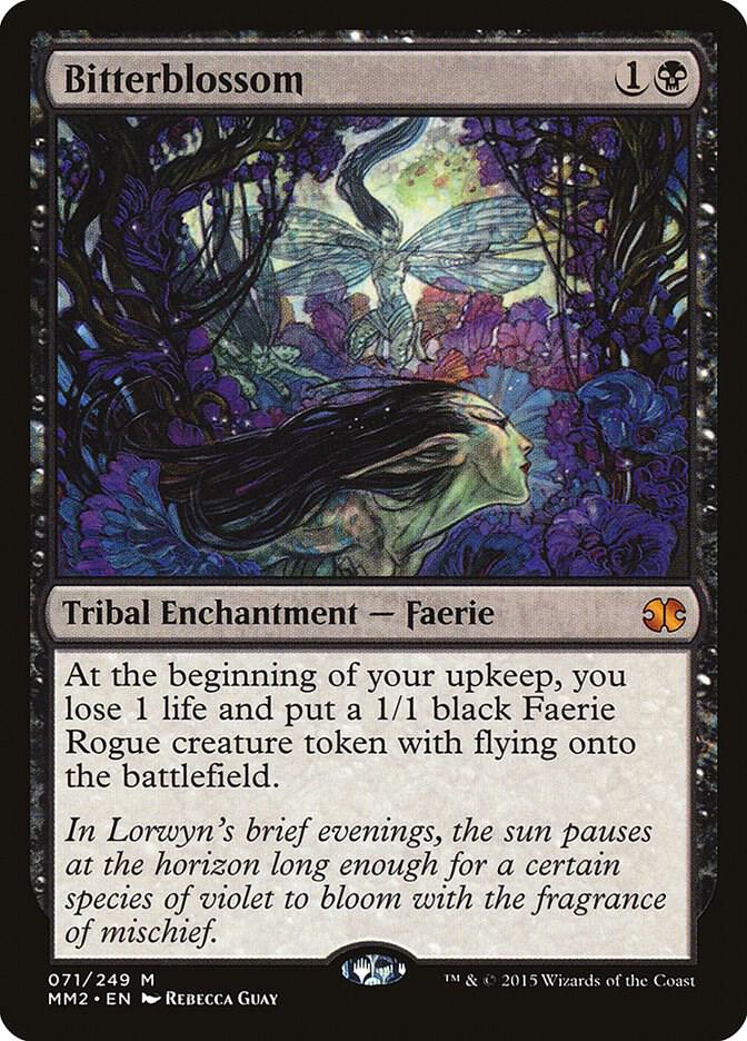 Bitterblossom card image