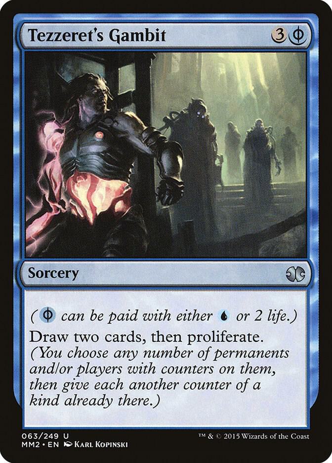 Tezzeret's Gambit card image