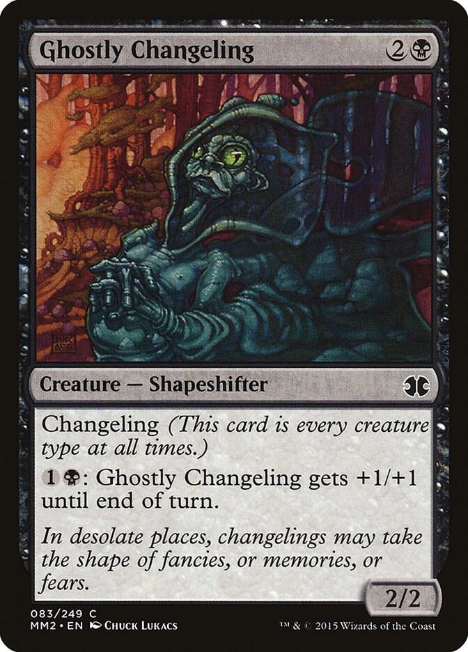Ghostly Changeling card image