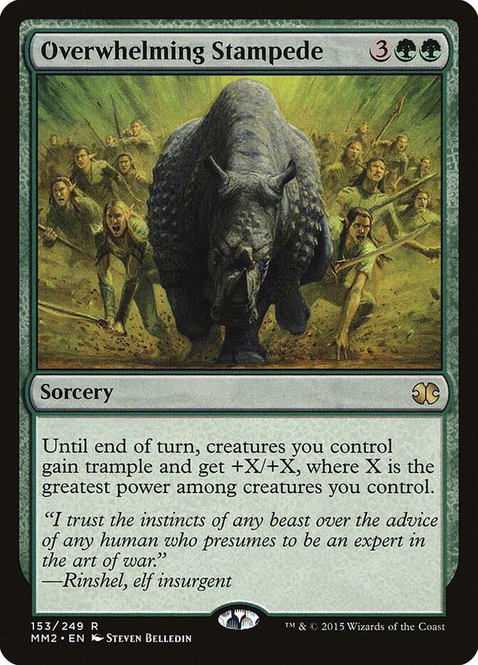 Overwhelming Stampede card image