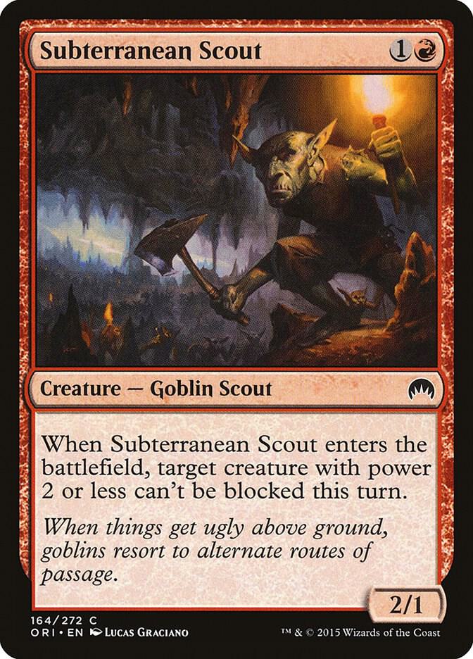 Subterranean Scout card image