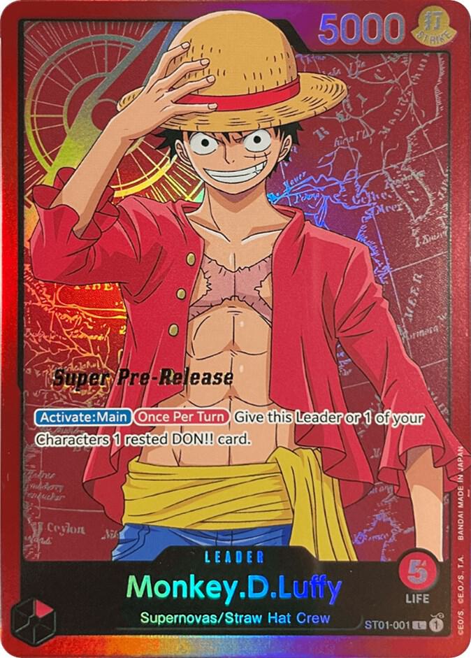 Monkey.D.Luffy (001) card image
