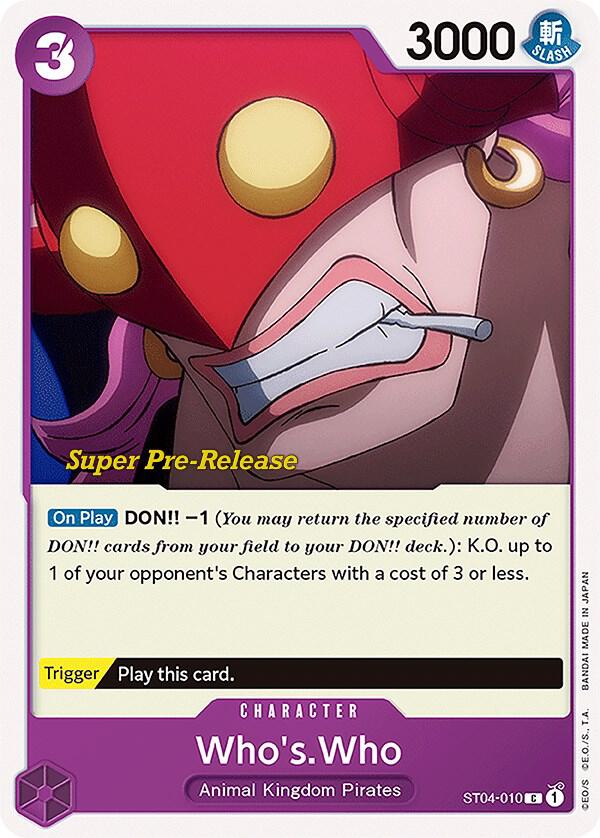 Who's.Who card image