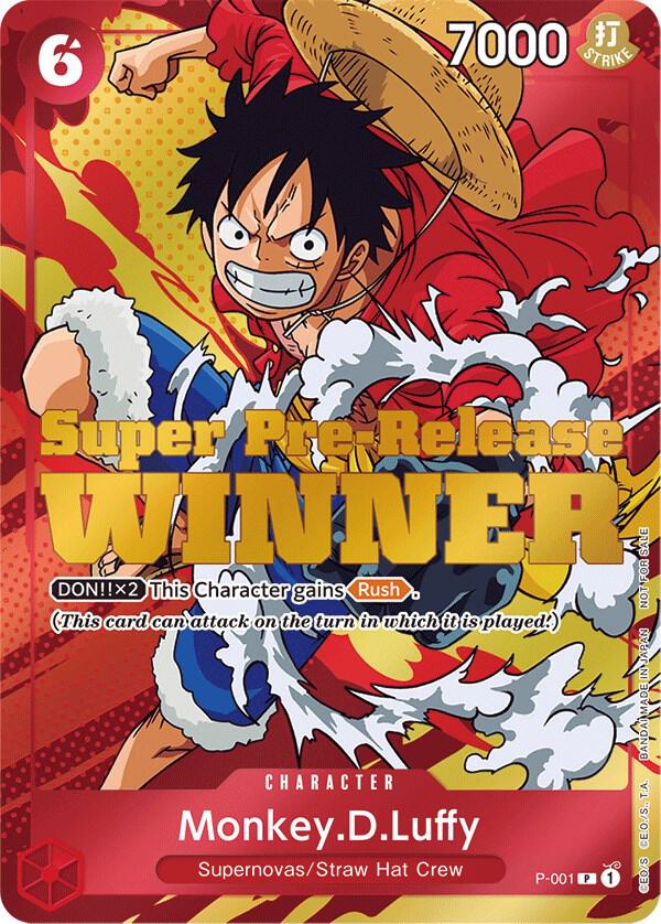 Monkey.D.Luffy (Super Pre-Release) [Winner] card image