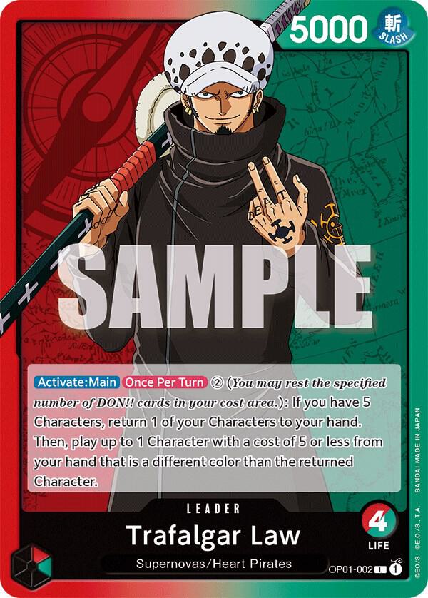 Trafalgar Law (002) card image