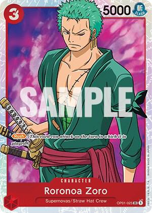 Roronoa Zoro (025) card image