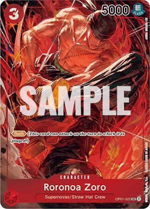 Roronoa Zoro (025) (Parallel) card image