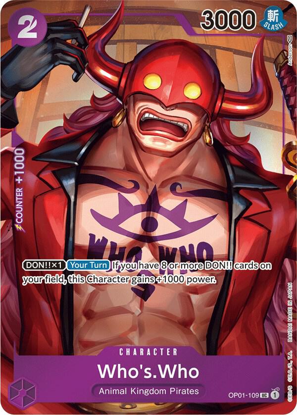 Who's.Who (Box Topper) card image