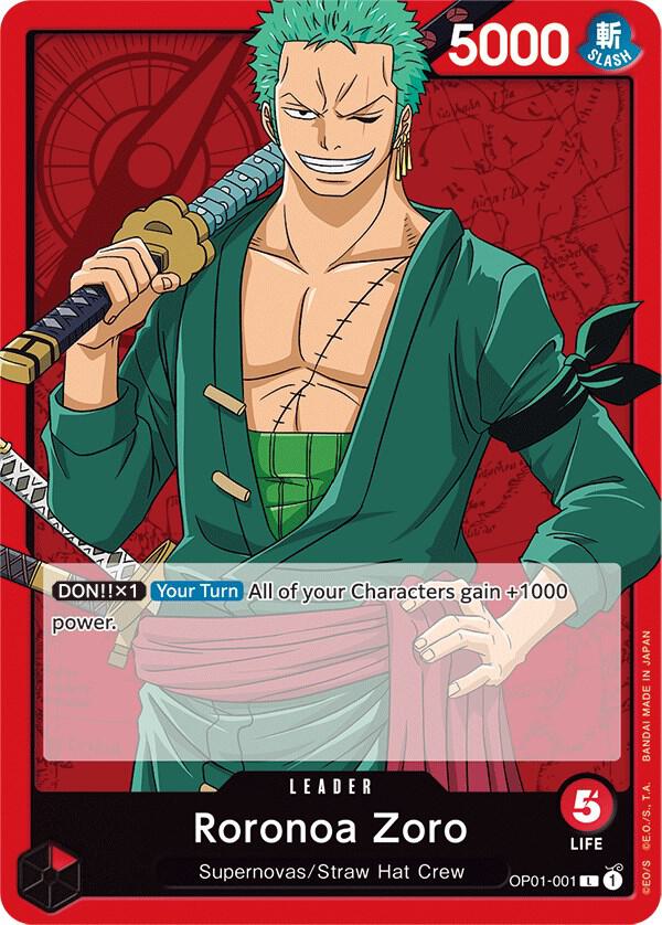 Roronoa Zoro (001) card image