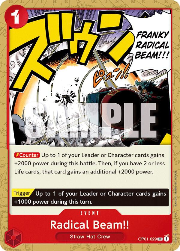 Radical Beam!! card image