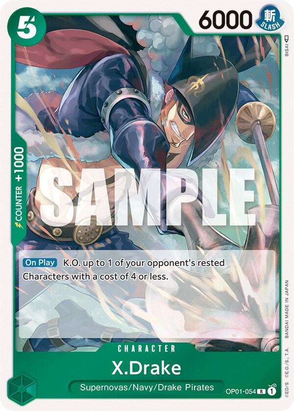 X.Drake (054) card image