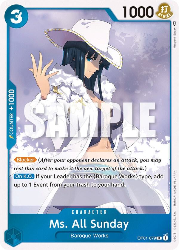 Ms. All Sunday card image