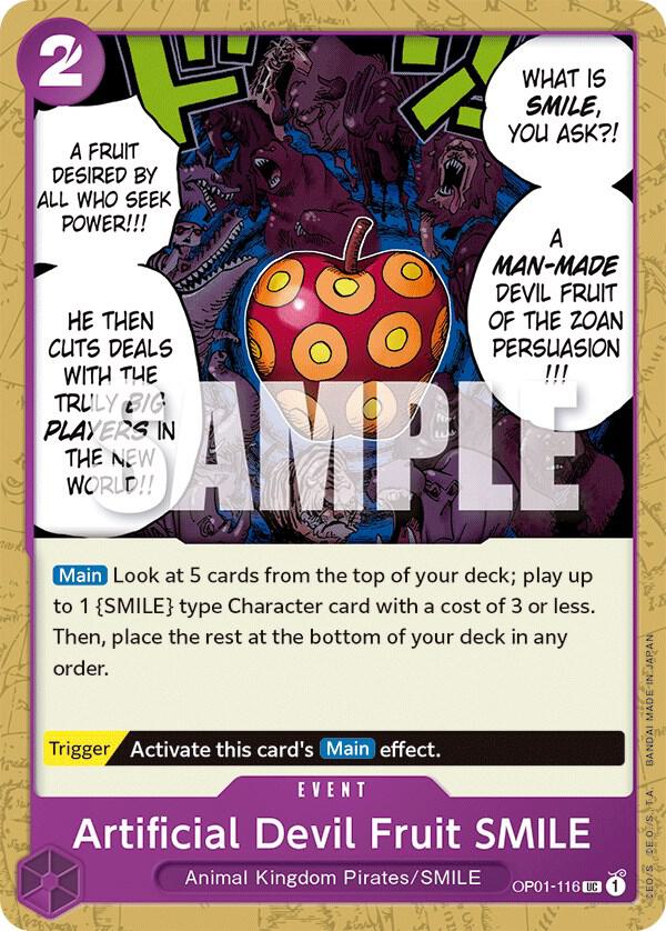 Artificial Devil Fruit SMILE card image