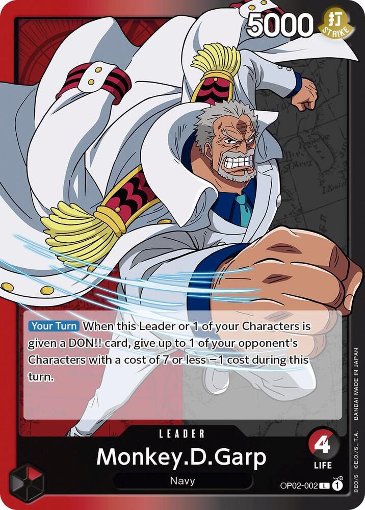 Monkey.D.Garp (002) card image