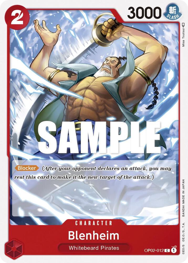 Blenheim card image