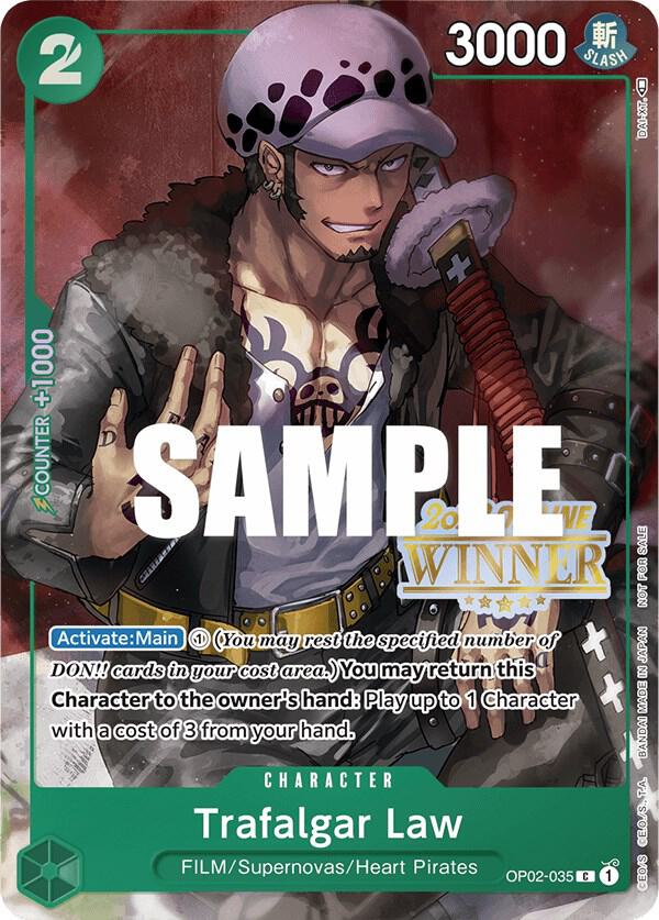 Trafalgar Law (Offline Regional 2023) [Winner] card image