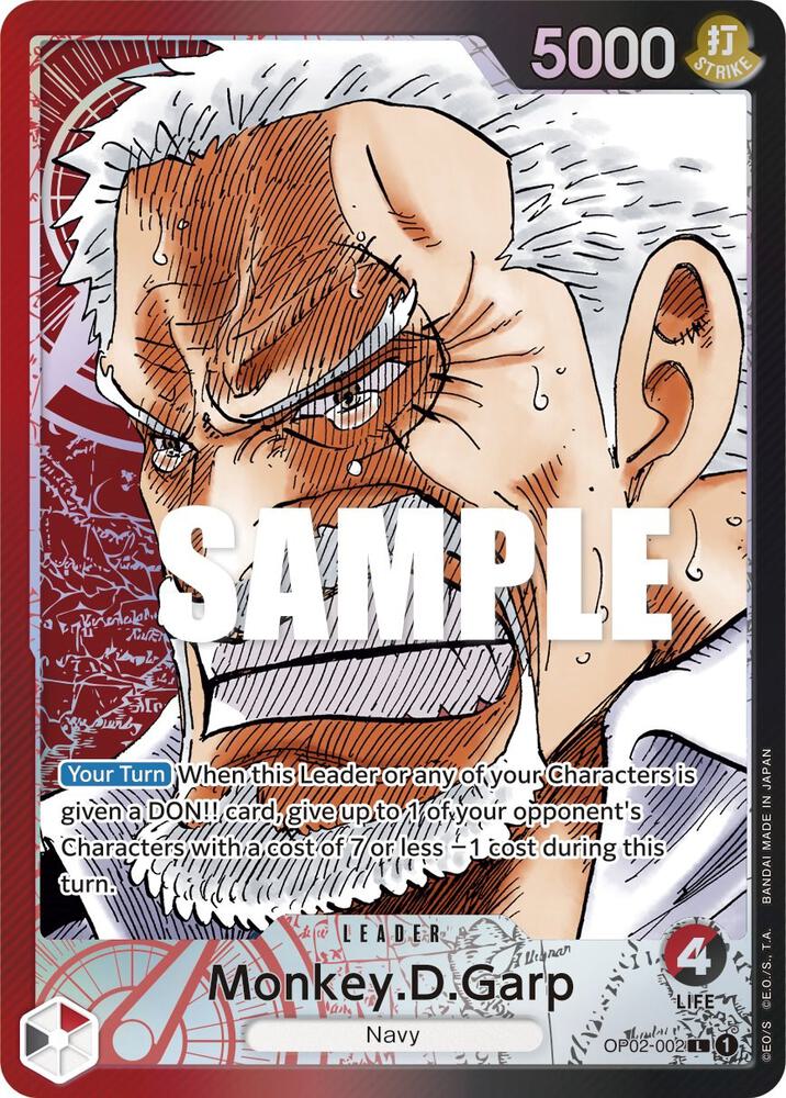 Monkey.D.Garp (002) (Alternate Art) card image
