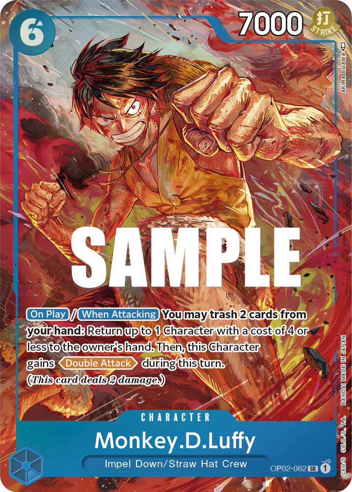 Monkey.D.Luffy (062) (Alternate Art) card image