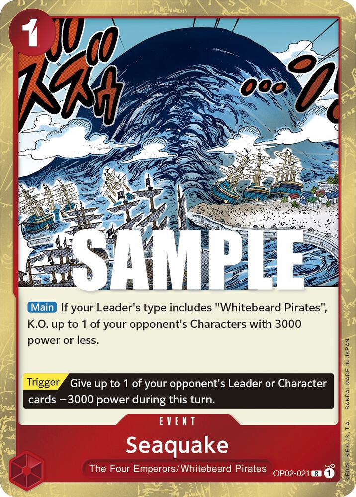 Seaquake card image