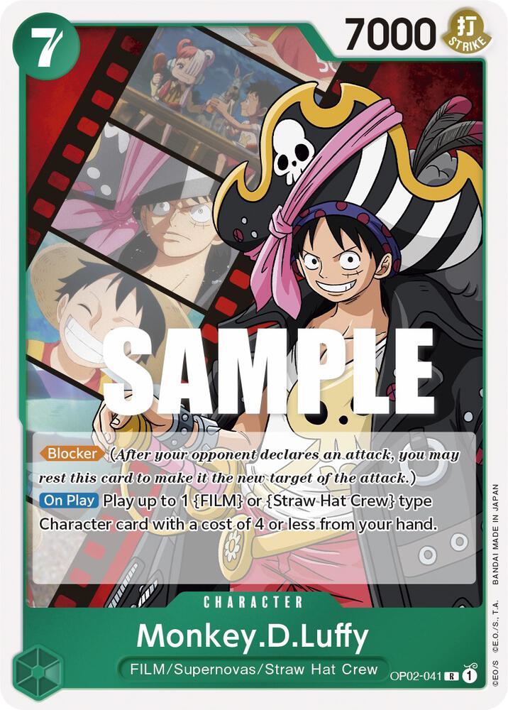 Monkey.D.Luffy (041) card image