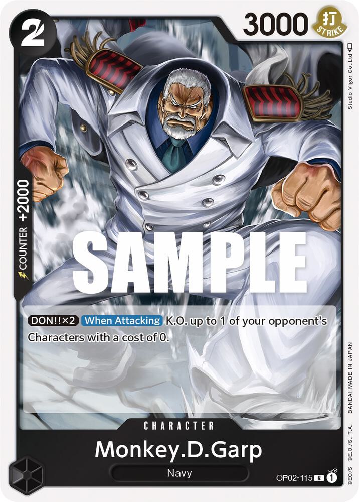Monkey.D.Garp (115) card image