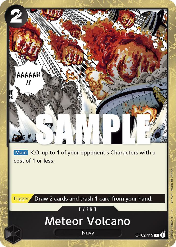 Meteor Volcano card image