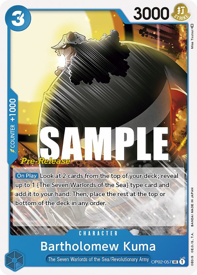 Bartholomew Kuma card image