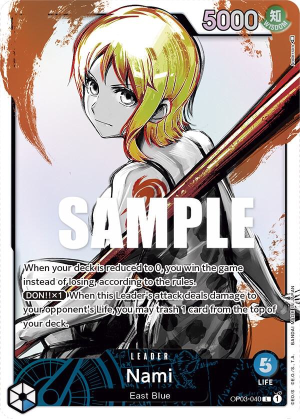 Nami (040) (Alternate Art) card image