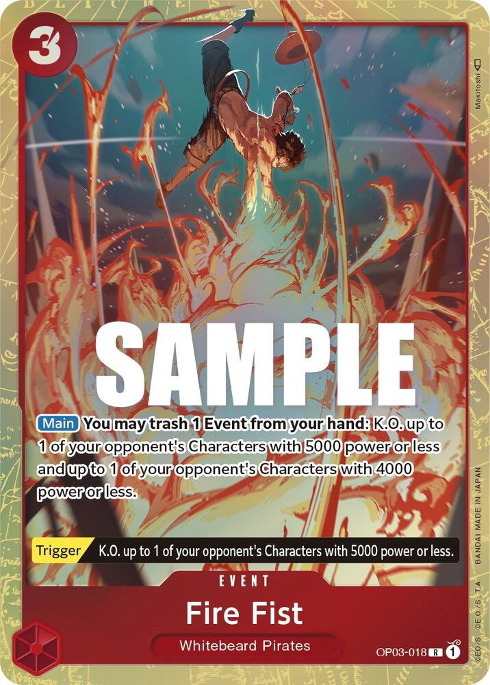 Fire Fist (Alternate Art) card image