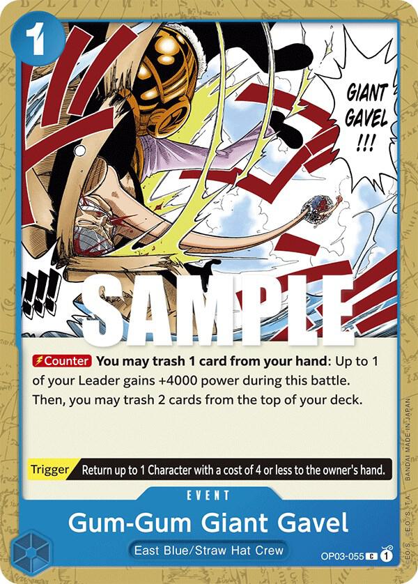 Gum-Gum Giant Gavel card image