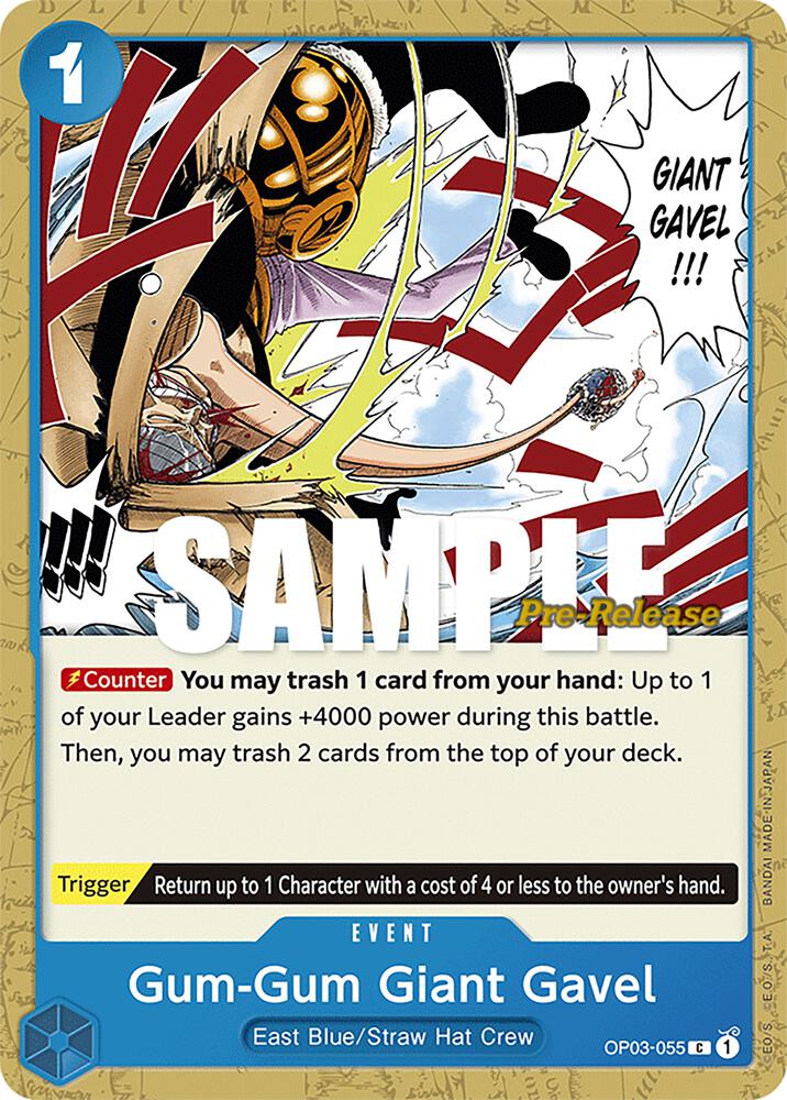 Gum-Gum Giant Gavel card image