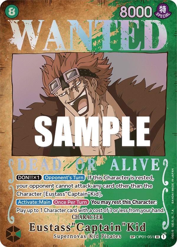 Eustass"Captain"Kid (Wanted Poster) card image