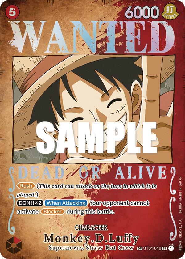 Monkey.D.Luffy (Wanted Poster) card image