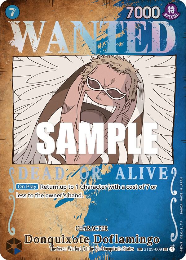 Donquixote Doflamingo (Wanted Poster) card image