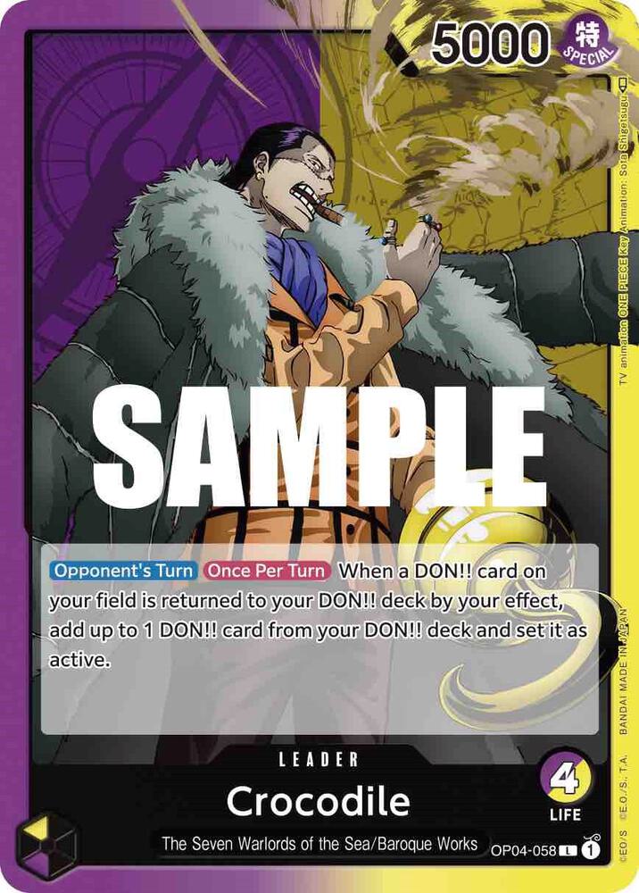 Crocodile (058) card image